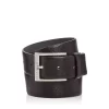 Discount ⭐ BOSS Hugo Boss Men's Clo Embossed Leather Belt Black 👍 -BOSS Sales Store unnamed file 617