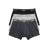 New 🔥 BOSS Classic Cotton Trunks, Pack Of 3 Light Gray/gray/black 🤩 -BOSS Sales Store unnamed file 655
