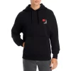 Coupon 🔔 HUGO Dothy Embroidered Pullover Hoodie Black 😀 -BOSS Sales Store unnamed file 672