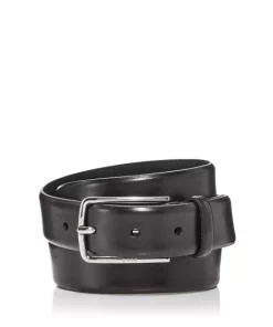 Hot Sale 🎁 BOSS Hugo Boss BOSS Men's Chuck Leather Belt Black 😍