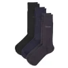 Best Pirce 🎉 BOSS Unicolor Logo 🧦 Socks - Pack Of 3 Navy/gray/black 🎁 -BOSS Sales Store unnamed file 721