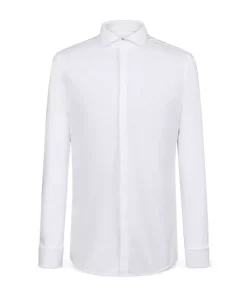 Budget 🎉 HUGO Katthew Slim Fit 👗 Dress 👚 Shirt White 😉 -BOSS Sales Store unnamed file 725