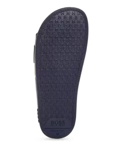 Best reviews of 🥰 BOSS Hugo Men's Bay Logo Slide 🩴 Sandals Navy 👏 -BOSS Sales Store unnamed file 730