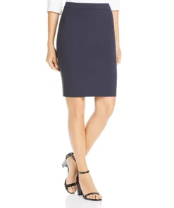 Buy ❤️ BOSS Vilea Fundamental Pencil 👗 Skirt Navy 🤩