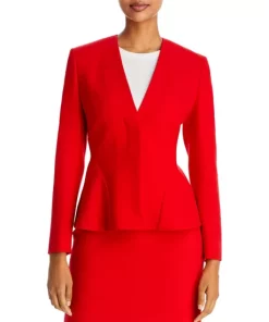 Outlet ⭐ BOSS Jesaty One Button Blazer Burnt Red 🧨 -BOSS Sales Store unnamed file 766