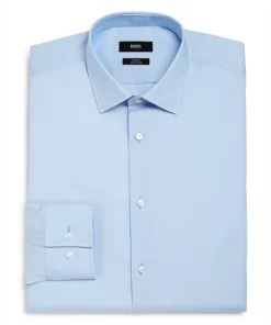 Coupon 🎉 BOSS Basic Solid Slim Fit 👗 Dress 👚 Shirt White 🤩 -BOSS Sales Store unnamed file 788