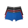 Hot Sale 🥰 BOSS Bold Stretch Cotton Boxer Trunks, Pack Of 3 Black/red/blue 👍 -BOSS Sales Store unnamed file 789