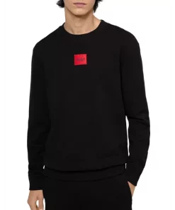 Discount 🔔 HUGO Dirago Logo Sweatshirt Black ✨