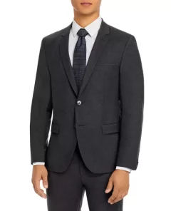 Buy 🎁 HUGO BOSS Arti Stretch Wool Extra Slim Fit Suit Jacket Black 😍