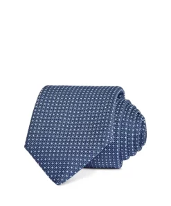 Promo 🛒 BOSS Micro Dot Grid Skinny Tie Red 🔔