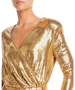 Cheap ❤️ BOSS Epalleta Sequined 👗 Dress Gold 👍 -BOSS Sales Store unnamed file 897