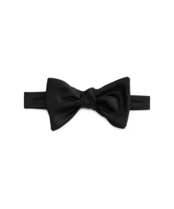 Top 10 🎁 BOSS Formal Silk Self Tied Bow Tie Black 👍