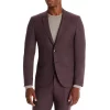 Deals 👏 HUGO Arti Micro Pattern Extra Slim Fit Suit Jacket Burgundy 🥰 -BOSS Sales Store unnamed file 94