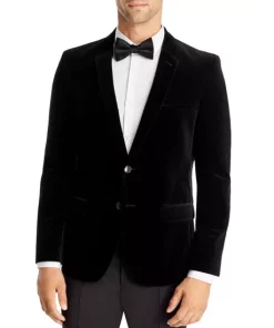 Flash Sale ๐ HUGO Arti Velvet Extra Slim Fit Jacket Black ๐