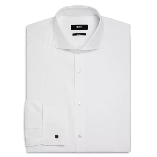 Best deal โค๏ธ BOSS Solid Slim Fit ๐ Dress ๐ Shirt White ๐ 3 Best deal โค๏ธ BOSS Solid Slim Fit ๐ Dress ๐ Shirt White ๐