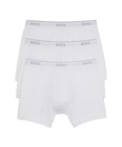 Best deal 😉 BOSS Classic Cotton Boxer Briefs, Pack Of 3 White 🧨